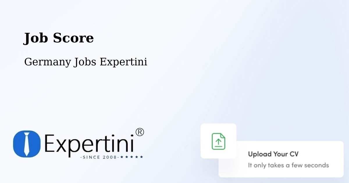Job Score & Job Description Score Tool – Pegau - Germany Jobs Expertini