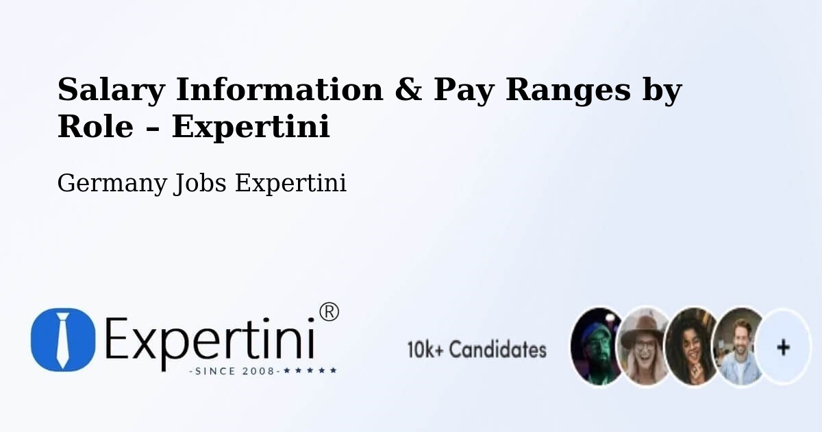 Salary Information & Pay Ranges – Pegau - Pegau, Germany Jobs Expertini