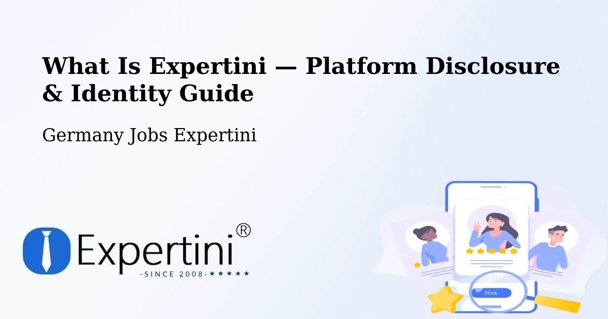 What Is Expertini — Platform Disclosure & Identity Guide – Pegau